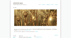 Desktop Screenshot of joycehuiart.com